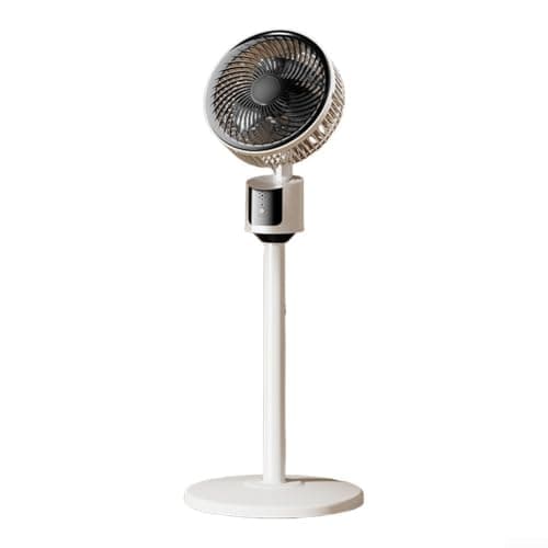 Image of GLOBALHUT 3 Speed USB Stand Fan with Height Adjustment for Personalized Airflow in Any Room (White)