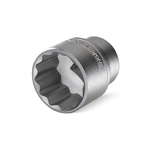 Image of Teng Tools M120126C Bi-Hexagon 13/16 AF Socket – Chrome Vanadium Steel, Satin Finish, 1/2in Drive, 38mm Length Professional AF Socket for Automotive, DIY & Workshop Use