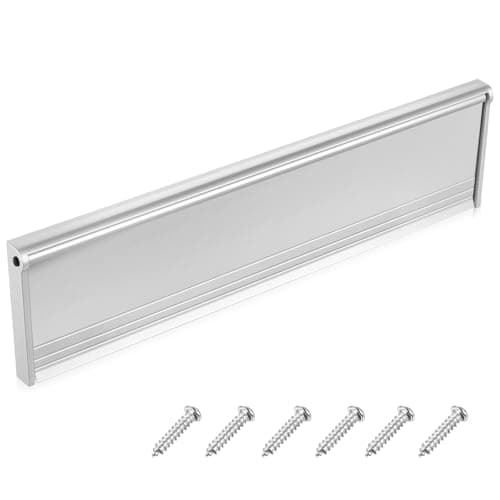 Image of 11.5 Inch Internal Letter Box Flap & Draught Excluder (29.3 cm) - Letterbox Cover Internals, Letter Plate for Wooden or uPVC Doors