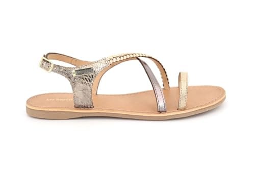 Image of Les Tropéziennes par M. Belarbi Women's Hanano Sling Back Sandals, Gold (or/Multi 657), 4 UK/38 EU
