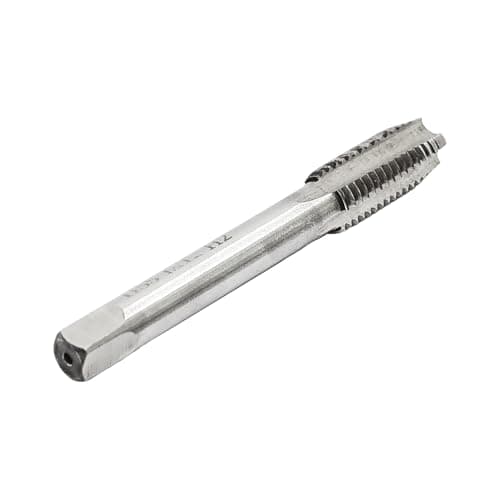 Image of bociloy M12 x 1.75mm HSS Thread Tap, High Speed Steel Machine Tap Right Hand Metric Threading Tool, 4 Straight Flute Design for Precision Tapping, Professional Grade for Machinist DIY Repair Work