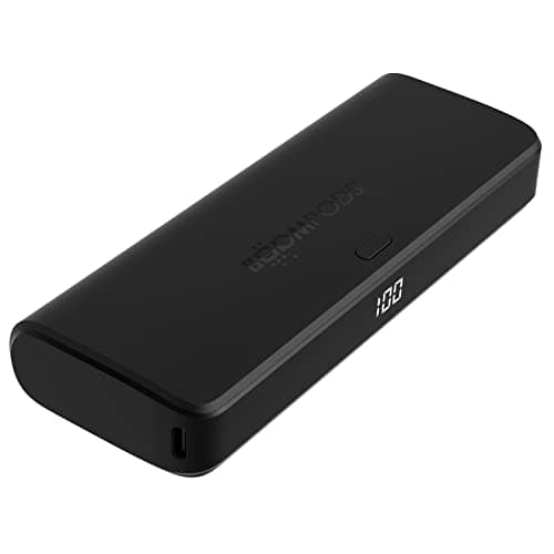 Image of Boompods Powerboom Portable Charger 20,000mAh - Fast Charging Power Bank with Dual USB/USB-C Ports, Compact External Battery Pack, Charges 2 Devices Simultaneously, LED Display Travel Powerbank