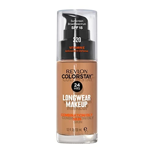 Image of Revlon Colorstay Makeup Foundation for Combination/ Oily Skin, 30 ml, True Beige