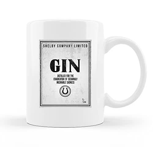 Image of SHELBY COMPANY GIN - Peaky Blinders - TV Show - Birthday Gift Mug - Tommy Shelby
