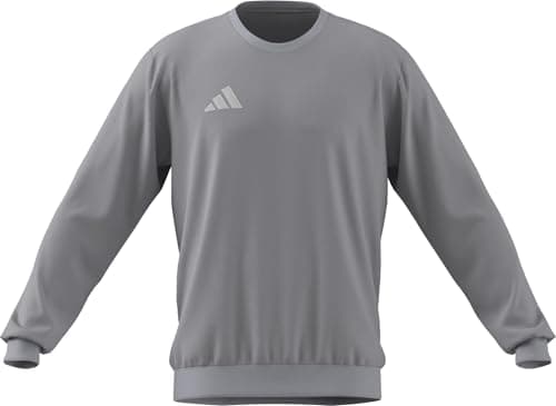 Image of adidas Men's Entrada26 Sweat Top, team light grey/white, M