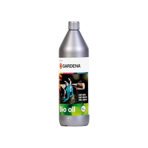 Image of Gardena Bio-Chain Oil, 1 l: Chainsaw Oil for Lubricating the Chain Saw, Purely Vegetable Biodegradable (6006-20)