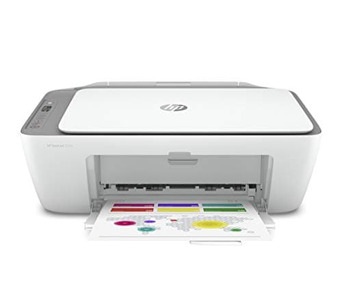 Image of HP DeskJet 2720 All-in-One Printer with Wireless Printing, Instant Ink with 2 Months Trial, White