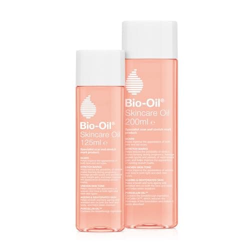 Image of Bio-Oil Skincare Oil Bundle - Improve the Appearance of Scars, Stretch Marks and Skin Tone - 125 ml + 200 ml
