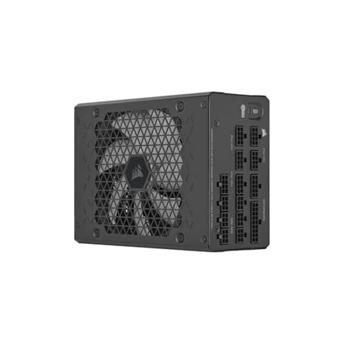 Image of CORSAIR HX1200i Fully Modular Ultra-Low Noise ATX Power Supply - ATX 3.0 and PCIe 5.0 Compliant - Fan with Fluid-Dynamic Bearing - Compatible with CORSAIR iCUE - 80 PLUS Platinum Efficiency - Black