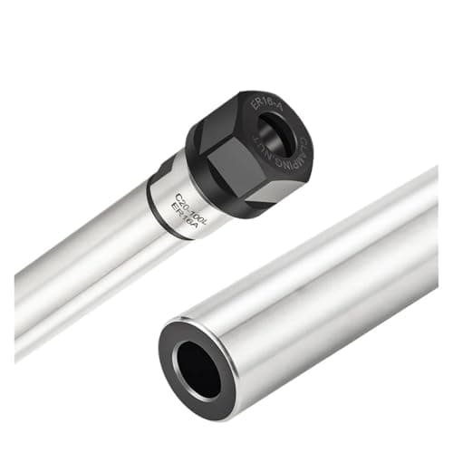 Image of Collet Chuck Extension Rod, Straight Shank ER Extension Collet Chuck C10-C40 ER8-ER32 0.003mm 20CrMnTi 1pcs(C12-er11a-150l)