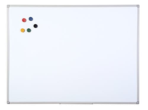 Image of Bi-Office Maya Dry Wipe Plastic Frame Double Sided (Non-Magnetic) Whiteboard 180x120cm