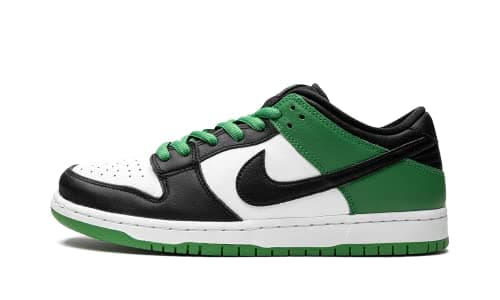 Image of Nike Women's W Dunk Low Basketball Shoes, Classic Green Black White CLAS, 9.5 UK
