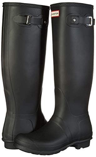Image of Hunter Women's Original Tall Rain Boots - Black - 7