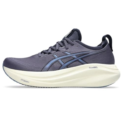 Image of ASICS Men's Gel-Nimbus 27 Running Shoe, Indigo Fog/Denim Blue, 8 UK