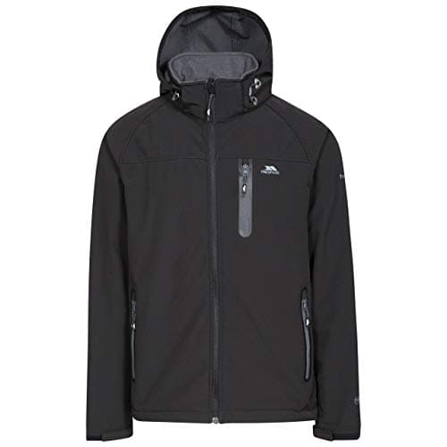 Image of Trespass Mens Softshell Jacket Water Resistant Windproof Outdoor Coat Accelerato