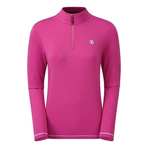 Image of Dare 2b Lowline II Womens Core Strech for Ski, Hiking and Trekking - Recycled warm backed stretch fabric, Quick drying, Grown on hood and full zip