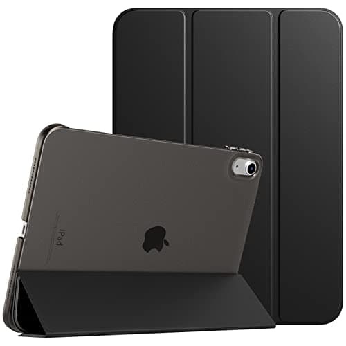 Image of TiMOVO Case for iPad (A16) 11th Generation 11 Inch 2025/iPad 10th Generation 10.9 Inch 2022, Slim Stand Cover with Hard Translucent Back, Support Touch ID, Auto Wake/Sleep, Black