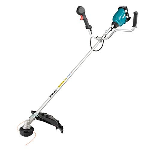 Image of Makita DUR369APT2 Twin 18V (36V) Li-ion LXT Brushless Brush Cutter Complete with 2 x 5.0 Ah Batteries and Twin Port Charger