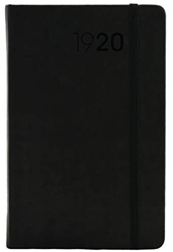 Image of Collins A6 Legacy Slim Week to View 2019-2020 Diary - Black