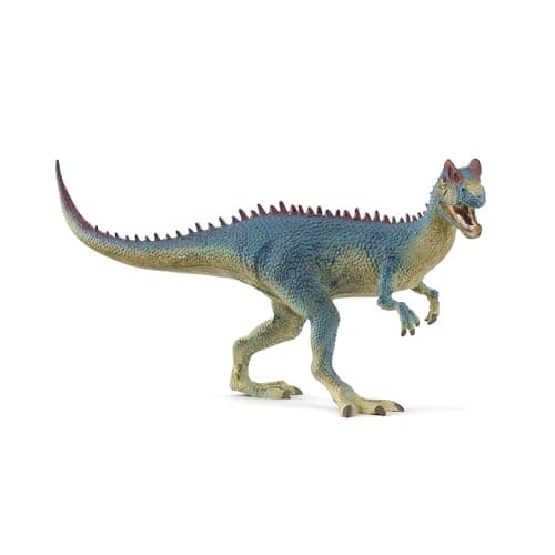 Image of Schleich Dinosaurs - 23cm Realistic Dilophosaurus Dinosaur Toy. Detailed Dino Action Figure with Movable Jaw for Boys and Girls. Fun, Imaginative Play Figurine Dinos - Cool Toys for Kids Ages 5+ 15046
