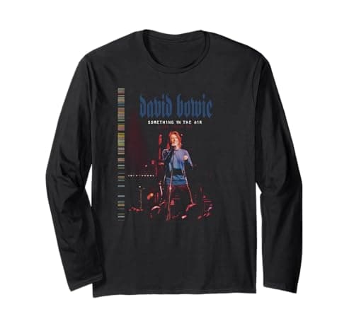 Image of David Bowie - Something in the Air Paris 1999 Long Sleeve T-Shirt
