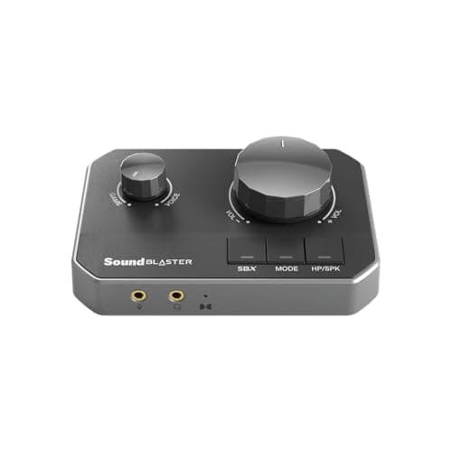 Image of Sound Blaster G8 – Hi-Res Gaming USB DAC with dual USB audio mixing, Dolby Digital, Acoustic Engine, 10-band equalizer, HDMI ARC, RCA in/-out, Optical in/-out, Mic-in, Headset-in for Gamers
