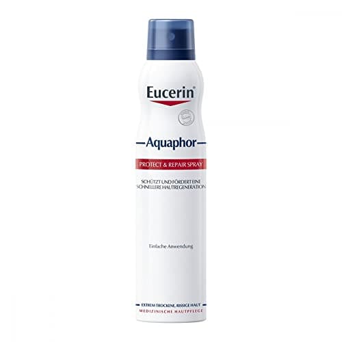 Image of Eucerin Aquaphor Repairing Treatment Spray 250 ml, Body Moisturising Spray for Hard to Reach Areas Enriched with Glycerin, Body Cream Moisturizing Dry and Cracked Skin