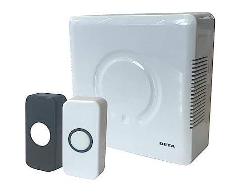 Image of DETA Door Chime and Bell Push with B&W Covers