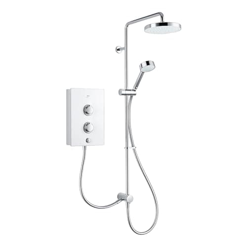 Image of Mira Showers Decor 10.8KW White Dual Outlet Electric Shower 1.1894.009