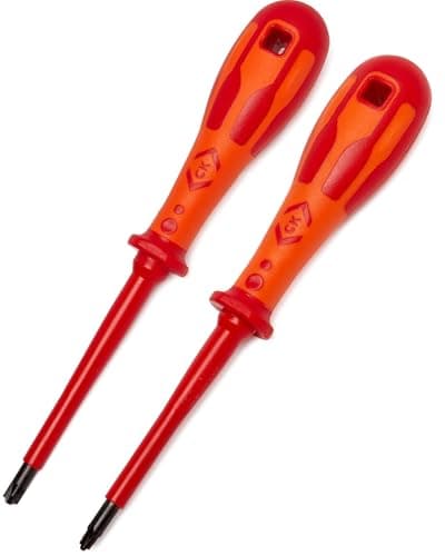 Image of Best Price Square SCREWDRIVER SET VDE MODULO 1 + 2 T49146 By CK TOOLS