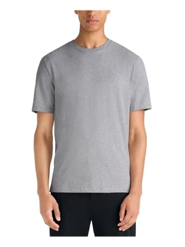 Image of Scotch & Soda Men's Core Logo T-Shirt, Grey Melange, L
