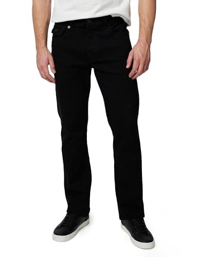 Image of True Religion Men's Ricky Flap Sn 32 Inseam Jeans, 2sb Body Rinse Black, 42