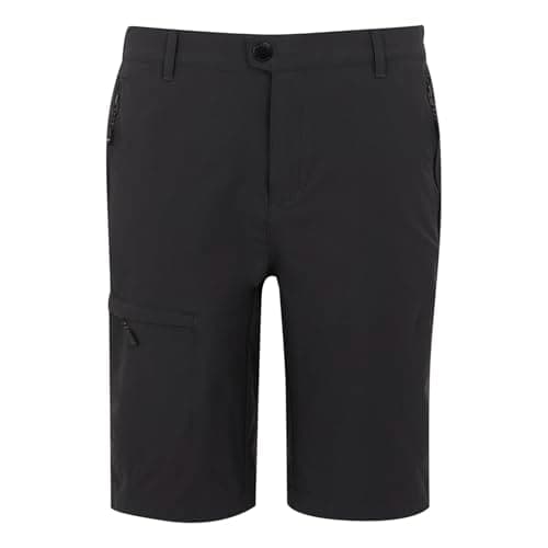 Image of Regatta Mens Highton Long Shorts, Water Repellent & Multi Pocketed Outdoor Active Walking Shorts - Perfect for Hiking & Camping Grey