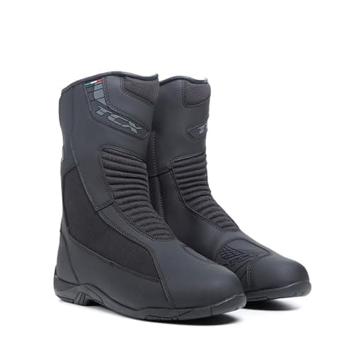 Image of TCX - Explorer 4 Gore-Tex, Men's Boot, Touring Boot with Gore-Tex Waterproof and Breathable Membrane, Microfiber Upper, Side Closure with Elastic Zip and Velcro, Black