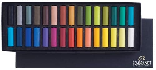 Image of Rembrandt Professional Soft Pastel Set General Colour Selection | 30 Half Pastels