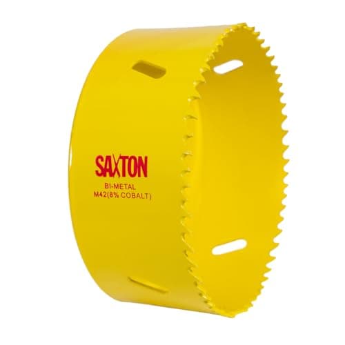 Image of Saxton HSS Hole Saw Cutter M42 Bi-Metal 8% Cobalt Heavy Duty (14mm – 230mm) (111mm)