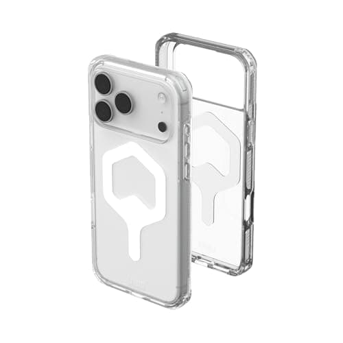 Image of URBAN ARMOR GEAR UAG Designed for iPhone 17 Pro Max Case Plyo - Compatible with MagSafe Transparent Military Grade Protective Cover, Ice/White