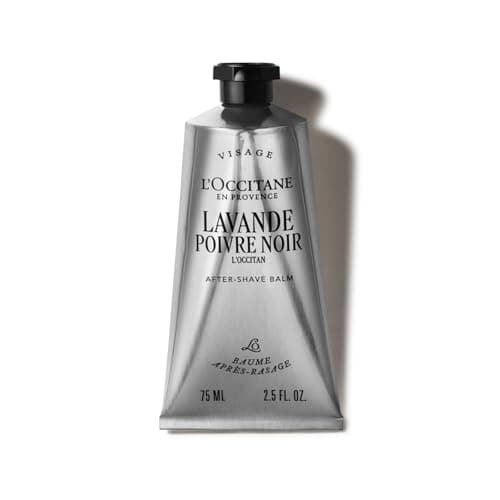 Image of L'OCCITANE - Lavande Poivre Noir (formerly L'Occitan) After-Shave Balm - 75 ml - Hydrates and reduces Irritation - Made in France