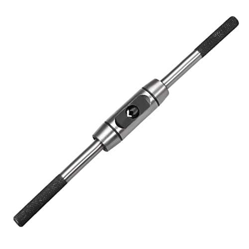 Image of sourcing map Adjustable Tap Wrench Handle, for Metric M6-M14 Taps, Thread Tap Holder Reamer Hand Tapping Tool for Machinist Repair, Die-Casting Body