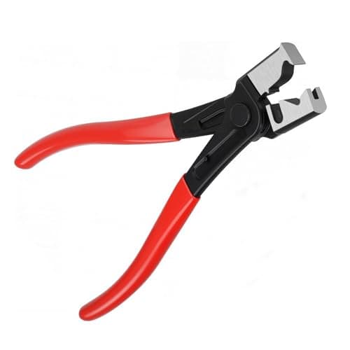 Image of Hose Clamp Pliers, CV Boot Clamp Pliers, Clic & Clic-R Car Hose Clamps Plier for Most Car's Auto Maintenance Quick Removal & Installation (Red, 1 PC)