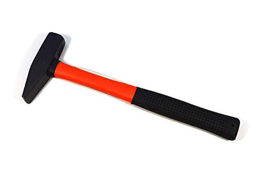 Image of Engineer's Hammer Fibreglass Handle Non-Slip Handle Hammer Tool Steel 200 g