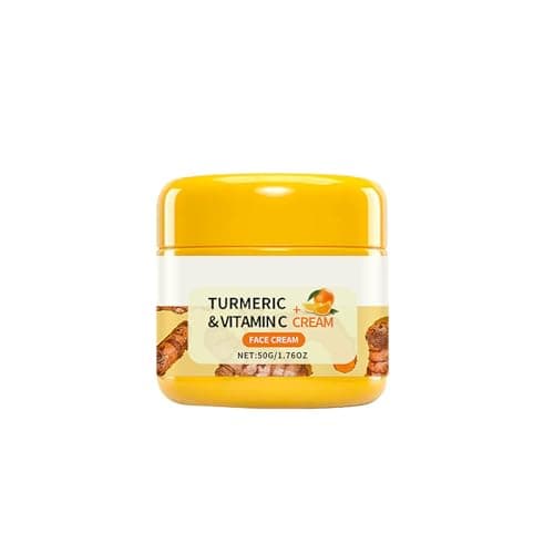 Image of Turmeric Face Cream,All Natural Turmeric Skin Brightening Lotion,Turmeric Creams with Vitamin C,Moisturizing Erase Fine Lines