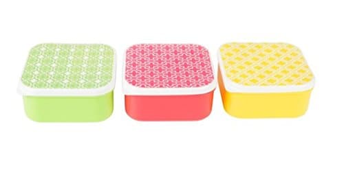 Image of Sass & Belle Moroccan Geometrics Square Lunch Box