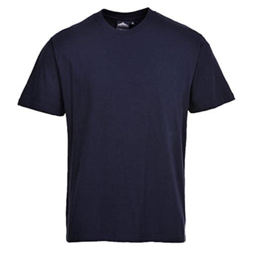 Image of Portwest Turin Premium T-Shirt, Size: XXL, Colour: Navy, B195NARXXL
