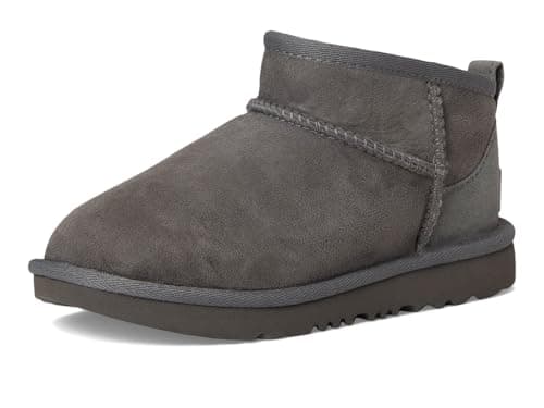 Image of UGG T Classic Ultra Mini girls Fashion Boot, Grey, 11 UK