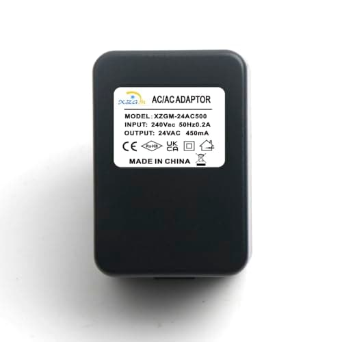 Image of Safety Isolating Transformer, 240V to 24V, 450mA, 10.8VA, for twig lights,Christmas lights Power Adapter