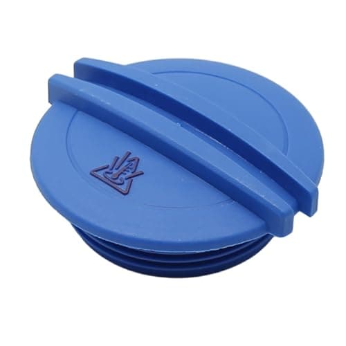 Image of Hoypeyfiy Radiator Coolant Expansion Water Tank Cap Cover Lid Replacement for Transporter Caddy Golf Polo Passat A3 A4 A5 A6 TT Skoda Octavia Replaces 3B0121321 95810644700