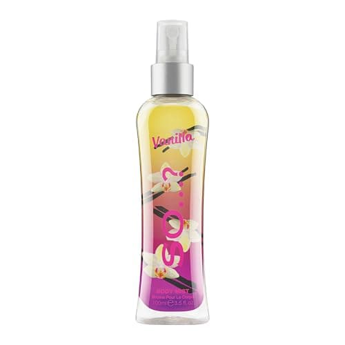 Image of Body Mist By So…? Womens Vanilla Body Mist Fragrance Spray, Travel Size, 100 ml, 1 piece