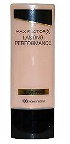 Image of Max Factor Lasting Performance Liquid Foundation - 35Ml |108 Honey Beige