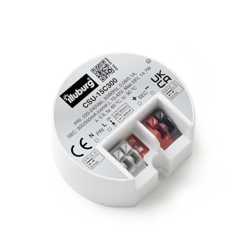 Image of illuburg LED Driver 300mA - 350mA Constant Current 5W - 15W Flickerfree LED Power Supply Transformer